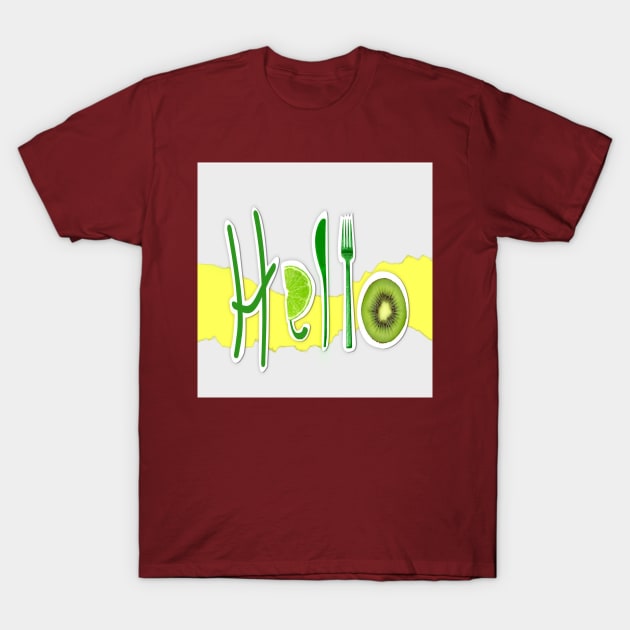 hello T-Shirt by paulashish